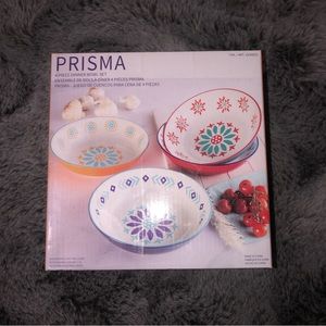 Prisma 4 piece dinner bowl set